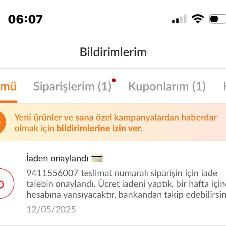Sipariş Verilmeyen Ürün İçin İade Süreci Ve Geciken Para İadesi