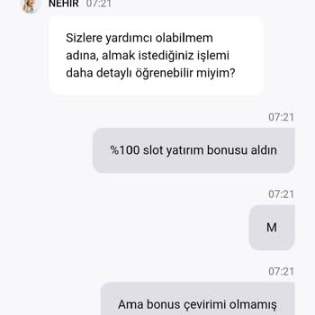 Yatırım Bonusu Sonrası Çevrimler Hesaba Yansımadı, Mağduriyet Yaşadım