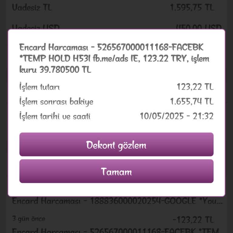 Hesabımdan İzinsiz Para Çekildi Nedenini Bilmiyorum