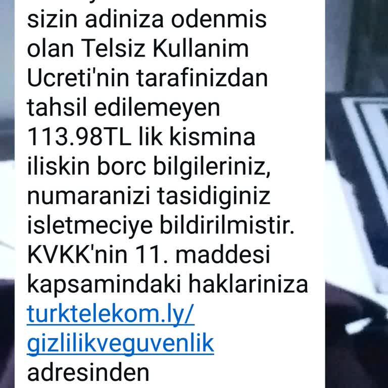 Bimcell Haksız Vergi Borcu Bildirimiyle Mağdur Oldum