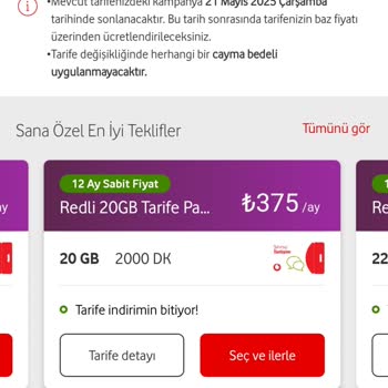 Vodafone Mevcut Müşterilere Yüksek Fiyatlı Paketler Sunuyor