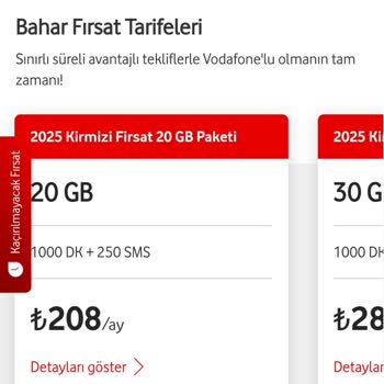 Vodafone Mevcut Müşterilere Yüksek Fiyatlı Paketler Sunuyor