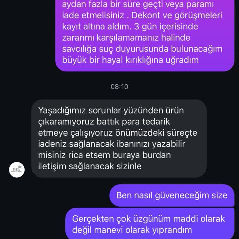 Ürün Teslim Edilemiyor Ve İade Süreci Belirsiz