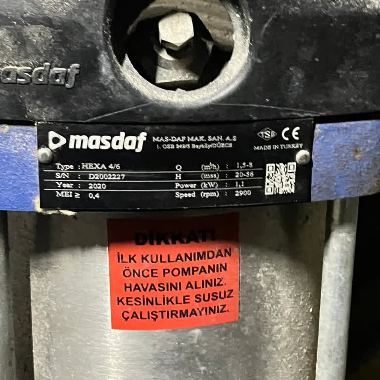 Masdaf Pompa Stok Sorunu Ve Uzun Temin Süresi Mağduriyeti