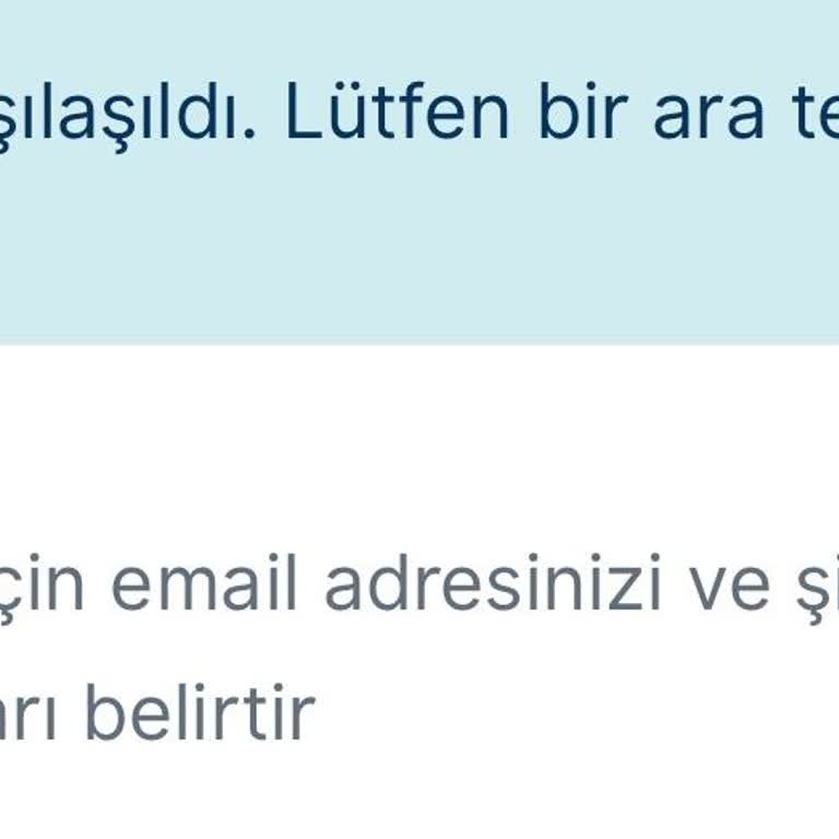 VFS Hesabıma Uzun Süredir Erişemiyorum, Teknik Sorun Mağduriyet Yaratıyor