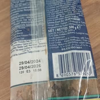 Aldığım Makarna Kısa Sürede Küflendi, Güvenim Sarsıldı