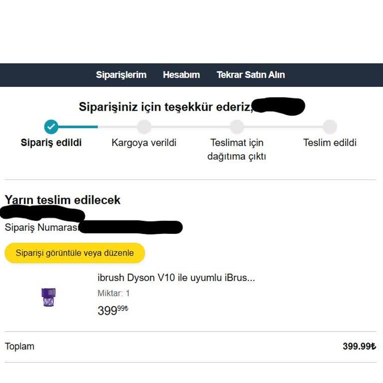 Fiyat Artışı Sonrası Siparişim Gönderilmiyor