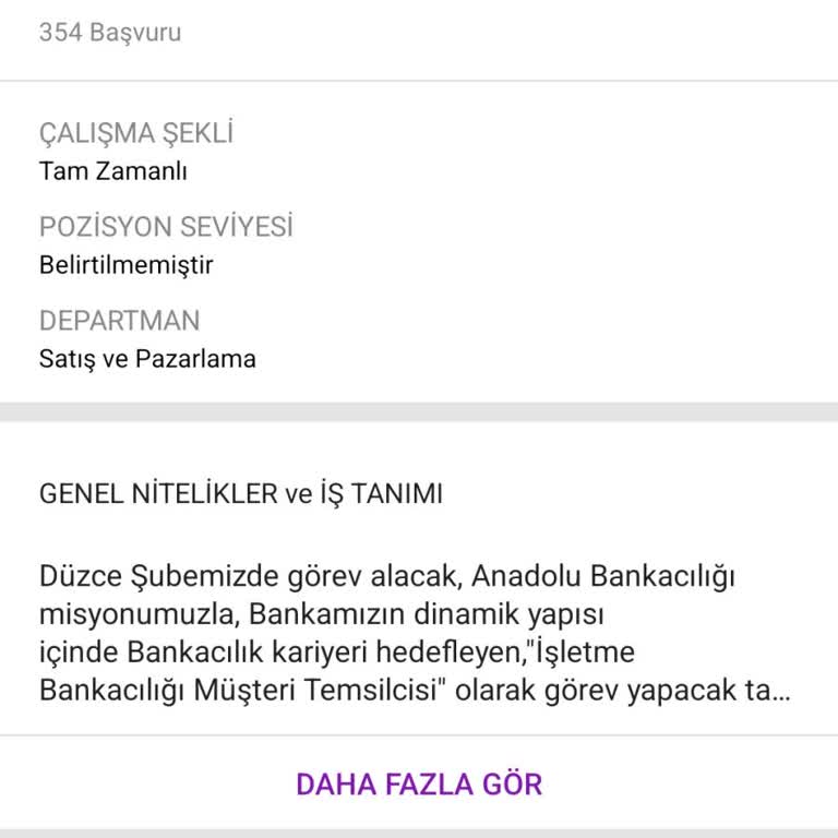İş Başvuruma Dönüş Yapılmaması Ve Bilgilendirme Eksikliği
