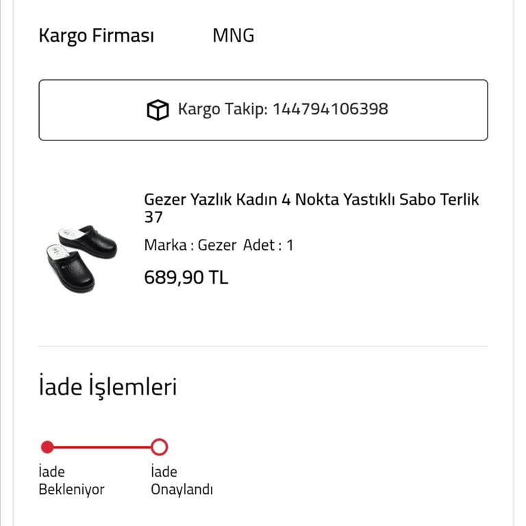 İade Kabul Edildi, Ücretim Hala Yatmadı