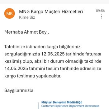 MNG Kargo Siparişim Keyfi Olarak Bekletiliyor Ve Yanlış Bilgilendiriliyorum
