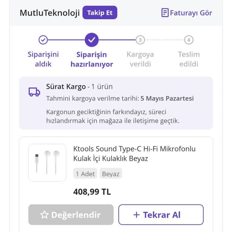 N11 Ve Turkcell Mağazasından Siparişimin Kargolanmaması Sorunu