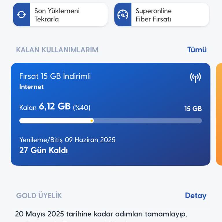 Kullanılmayan İnternetin Hızla Tükenmesi Ve Gold Üyelik Sorunu