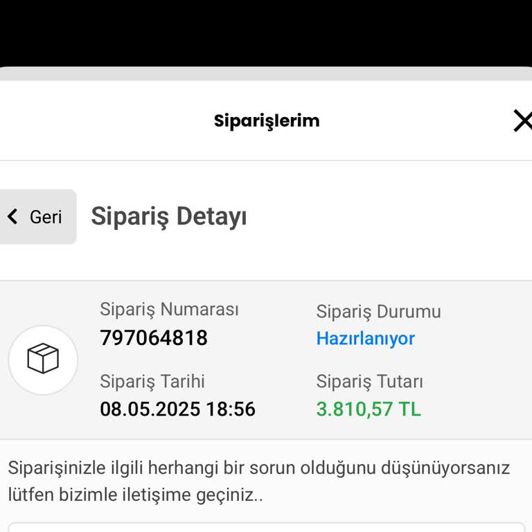 Siparişim Günlerdir Hazırlanıyor, Hiçbir Destek Alamıyorum