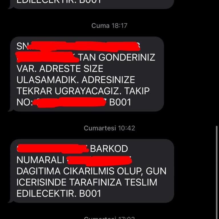 Kargo Dağıtımında Yanlış Bilgilendirme Ve Teslimat Sorunu