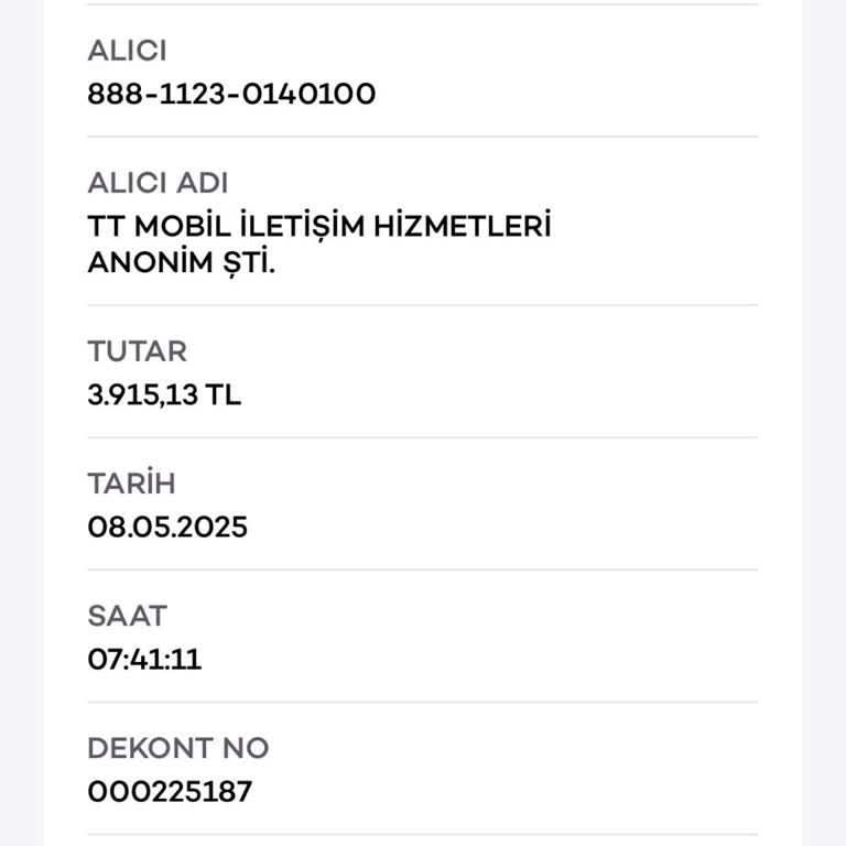 Taşıma Sonrası Yüksek Fatura Ve Müşteri Hizmetlerine Ulaşılamıyor