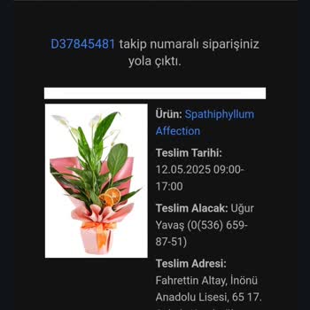 Çiçek Teslimatı Saatinde Yapılmadı Anlamını Yitirdi İade Talebim Reddedildi