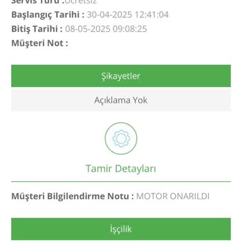 Garanti Kapsamında Onarılmayan Ürün Ve Yetersiz Müşteri Hizmeti