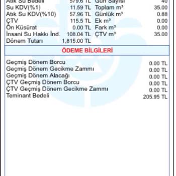 Kullanılmayan Ev İçin Haksız Atık Su Bedeli Tahsilatı Mağduriyeti