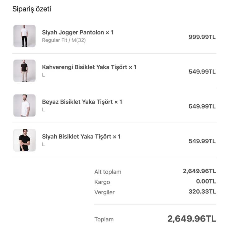 Eksik Gönderilen Sipariş Ve Yetersiz Müşteri Hizmeti