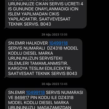 Garanti Süresi Dolan Saatte Sürekli Su Alma Ve Yüksek Servis Ücreti Mağduriyeti