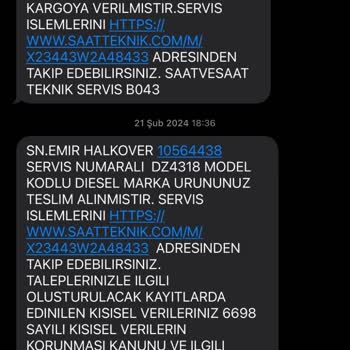 Garanti Süresi Dolan Saatte Sürekli Su Alma Ve Yüksek Servis Ücreti Mağduriyeti