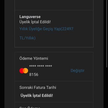 İptal Etmediğim Üyelik İçin Hesabımdan Para Çekildi!