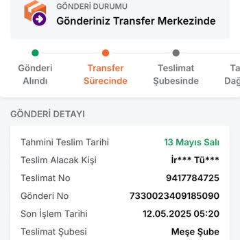 Kargo Teslimatında Gecikme Ve Sürekli Yaşanan Sorun