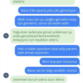Teslimat Gecikti, Müşteri Hizmetleri Çözüm Sunmuyor