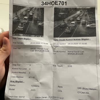 Teslim Ettiğim Kiralık Araca Sonradan Yazılan Trafik Cezası Mağduriyeti