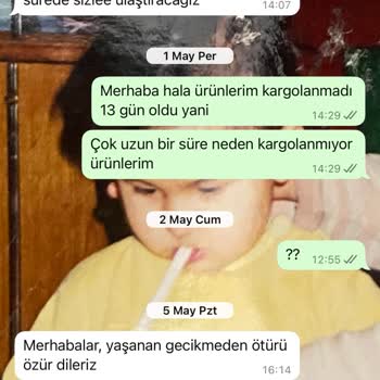 Bir Aydır Bekleyen Siparişlerim Ve İlgisiz Müşteri Hizmeti