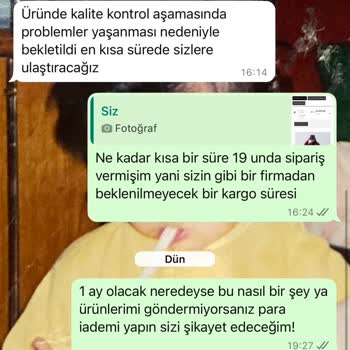 Bir Aydır Bekleyen Siparişlerim Ve İlgisiz Müşteri Hizmeti