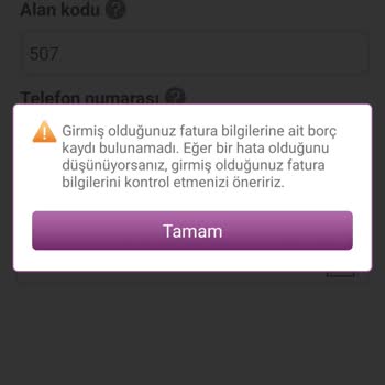 Fatura Borcu Görüntülenemiyor, Haksız Hat Kapatılması Ve Hizmet Sorunu