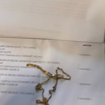 Sipariş Ettiğim Kolye Kısa Sürede Soldu, Mağduriyetim Giderilmiyor