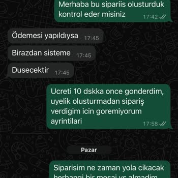 Anneler Gününde Ödeme Alıp İletişimi Kesen Firma Mağduriyeti