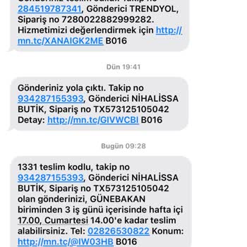 Adresime Teslim Edilmeyen Kargom İçin Şubeden Almam İstendi