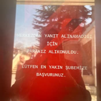 ATM Para Yatırırken 7600 TL Kayboldu 19 Gündür İade Yapılmadı