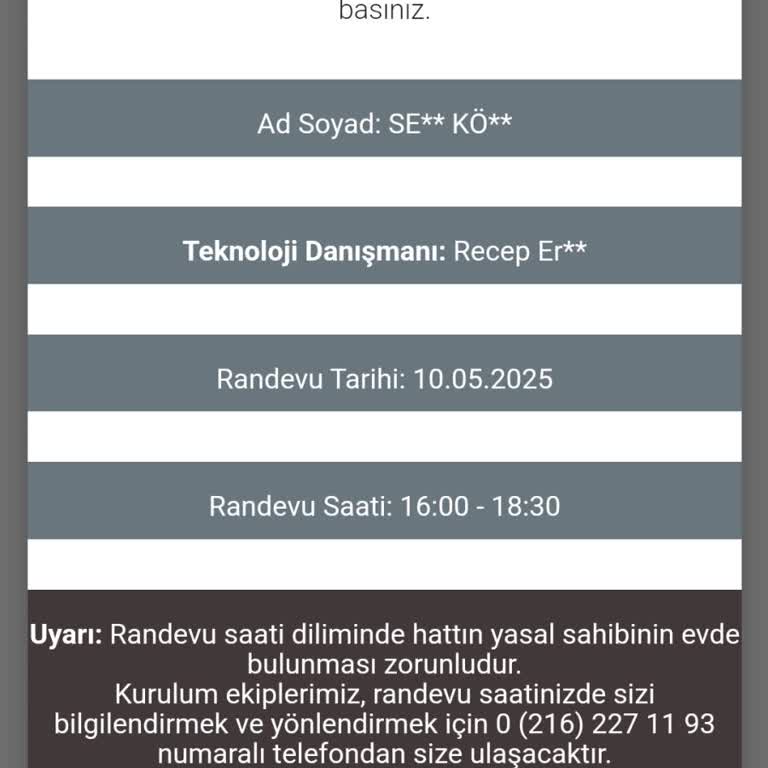 Kablo Net Randevu Ve İletişim Sorunu