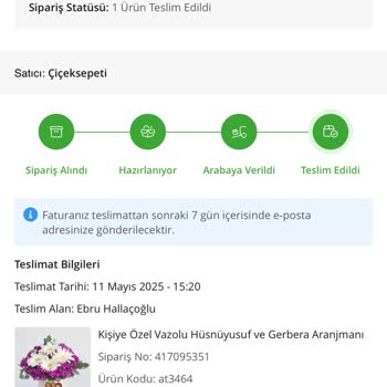 Anneler Günü Siparişim Yanlış Ve Kırık Geldi Satıcı İlgisiz Kaldı