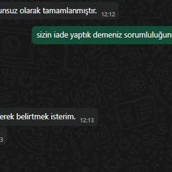 Ürün İadesi Ve Para İadesinde Yaşanan Sorun İle Yetersiz Müşteri Hizmeti
