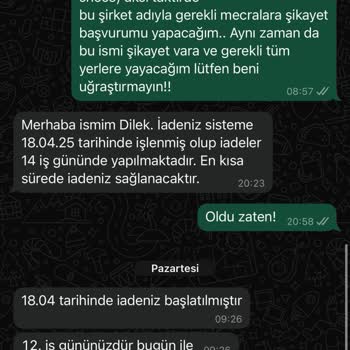 İ Love Shoes Siparişim Gönderilmedi, Para İadesi Yapılmıyor Mağduriyet Yaşıyorum