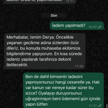 İ Love Shoes Siparişim Gönderilmedi, Para İadesi Yapılmıyor Mağduriyet Yaşıyorum