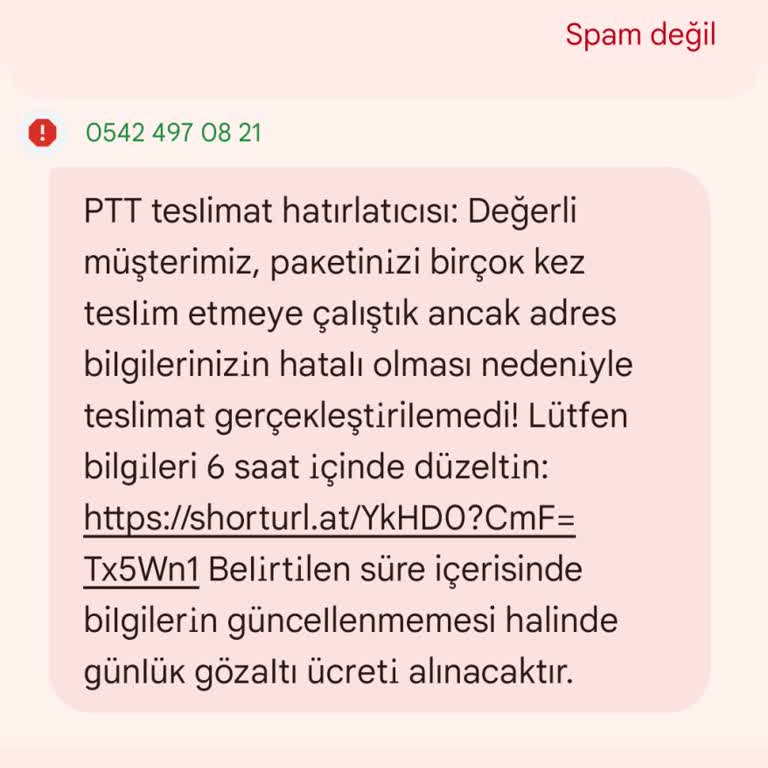Bana Ait Olmayan Numaralarla Toplu Mesaj Gönderimi Hakkında Endişem
