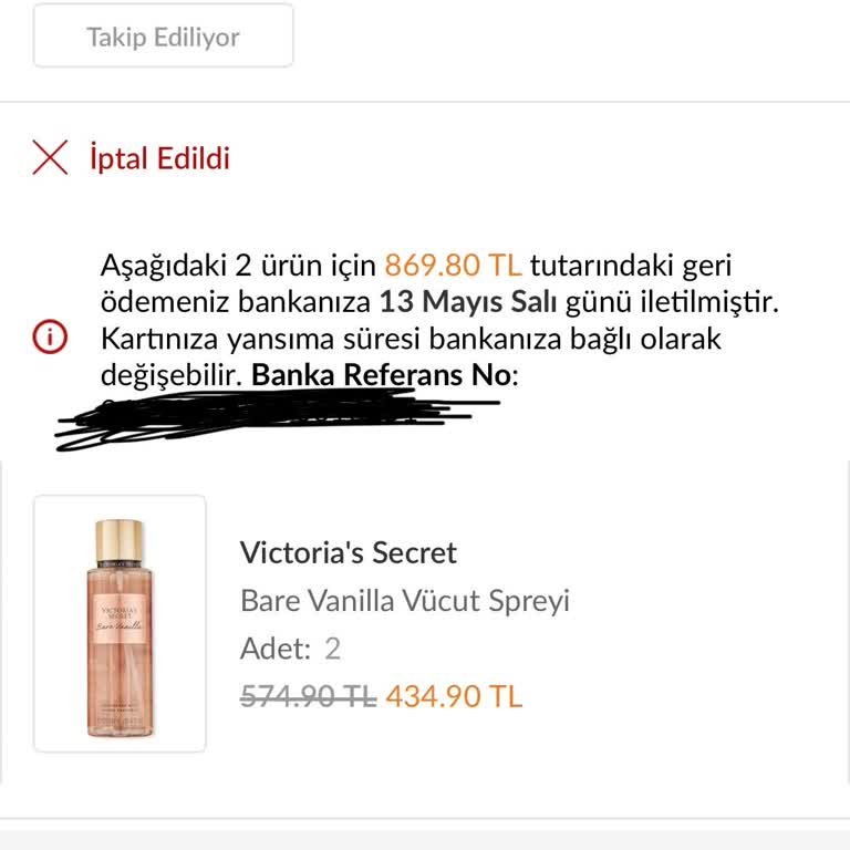 Siparişimin Bildirimsiz İptali Ve Yetersiz Çözüm Sunulması