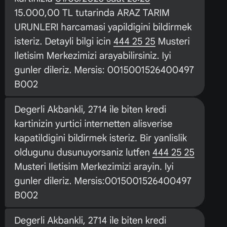 Akbank Onay Dışı Kredi Kartı İşlemi ve Yanıltıcı Bilgilendirme Nedeniyle Mağduriyet