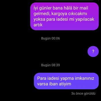 Ayakkabı Değişimi Gecikti, Cevap Alamıyorum
