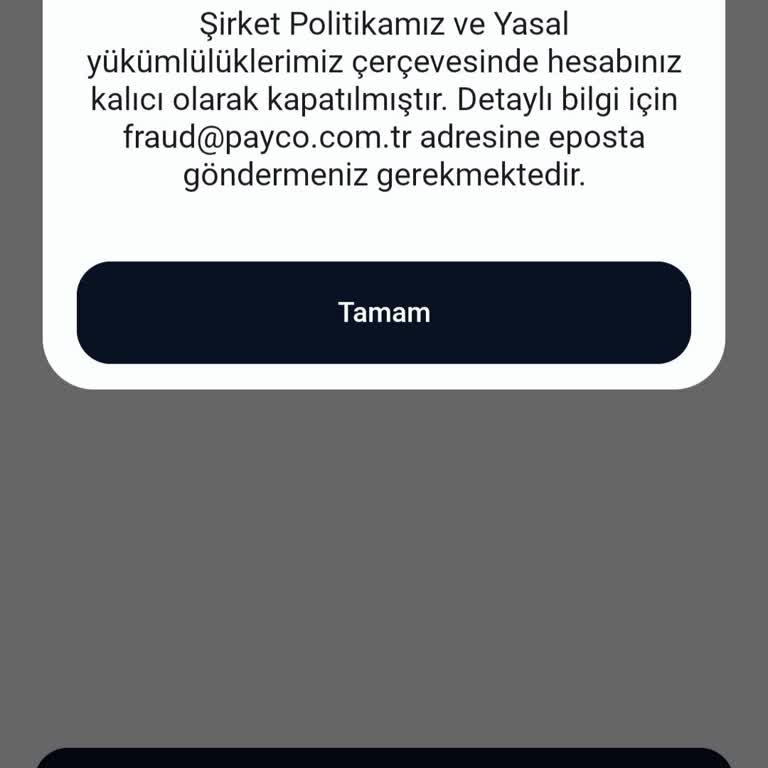 Hesabım Haksız Yere Kapandı, Paramı Alamıyorum!