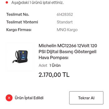 İdefix'ten Satılmayan Ürün, İptal Edilen Sipariş Ve Geciken İade