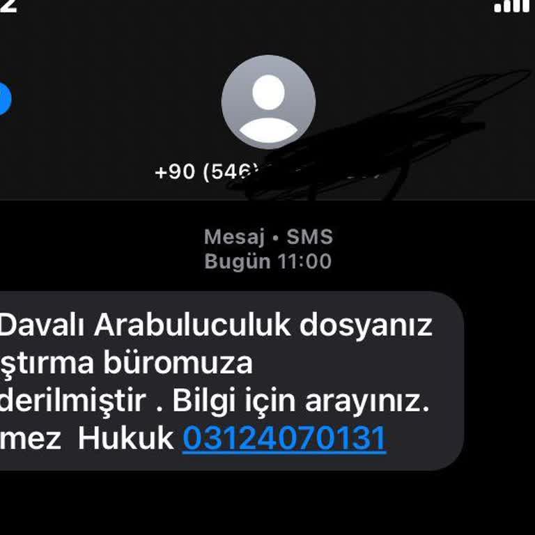 Dönmez Hukuk Bürosu'ndan Yanıtsız Ve Saygısız İletişim