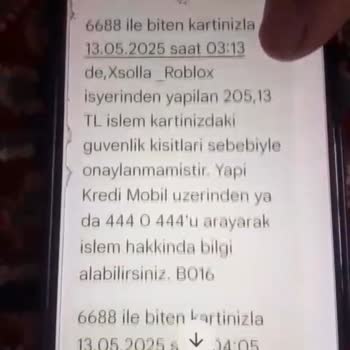 Yapı Kredi Kartımdan İzinsiz İşlem Ve Yetersiz Güvenlik Mağduriyeti