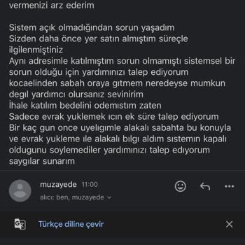 Online İhalede Yaşanan Sorunlara Duyarsız Kalındı